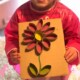 Fleur en rouleau de papier toilette